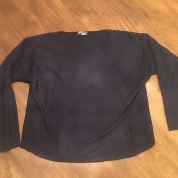 Vince Dark Navy Size L 3/4 Sleeve Sweater-Barely worn - Picture 1 of 5